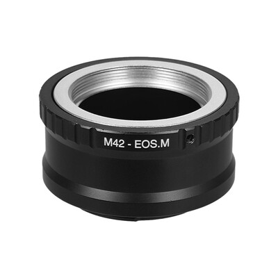 M42-EOS Lens Mount Adapter Ring for M42 Lens to Canon EOS Series Cameras for Canon EOS M2 M3 M5 M6 M10 M50 M100 Mirrorless C
M42-EOS Lens Mount Adapter Ring for M42 Lens to Canon EOS Series Cameras for Canon EOS M2 M3 M5 M6 M10 M50 M100 Mirrorless C