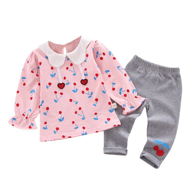 2019 Brand New Infant Toddler Newborn Baby Girls Floral Cherry Clothes TopsLeggings Pants 2Pcs Set Bottoms Casual Outfits
2019 Brand New Infant Toddler Newborn Baby Girls Floral Cherry Clothes TopsLeggings Pants 2Pcs Set Bottoms Casual Outfits