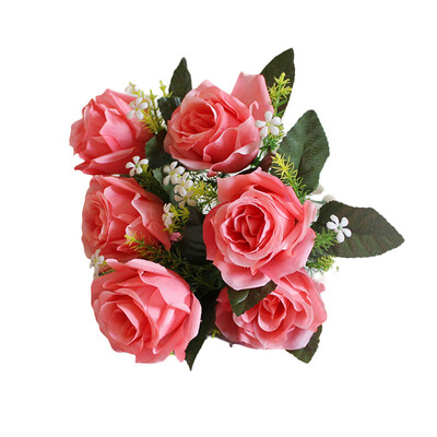 Gobestart 7Heads Artificial Fake Silk Roses Flower Bridal Bouquet Wedding Party Home Decor
Gobestart 7Heads Artificial Fake Silk Roses Flower Bridal Bouquet Wedding Party Home Decor