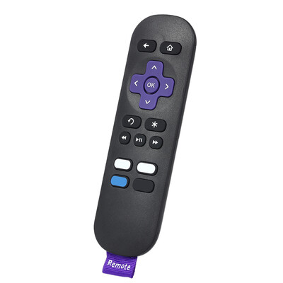 Streaming Media Player Remote Control Wireless IR Smart Controller Replacement for Roku 1 2 3 4 LT HD XD Black
Streaming Media Player Remote Control Wireless IR Smart Controller Replacement for Roku 1 2 3 4 LT HD XD Black