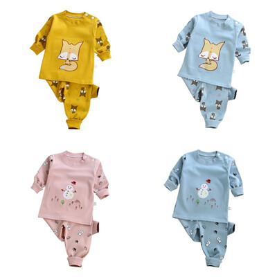 Children Clothing Set Baby Girl Underwear Autumn Long Sleeve Cartoon T-shirt Pants Fashion Boy Clothes Set Children Clothing
Children Clothing Set Baby Girl Underwear Autumn Long Sleeve Cartoon T-shirt Pants Fashion Boy Clothes Set Children Clothing