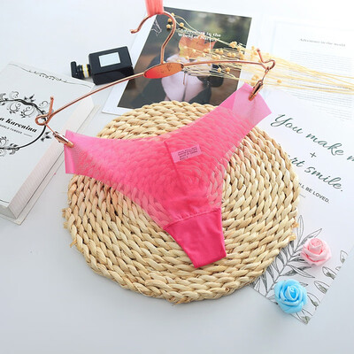 Women Sexy See Through Lace Briefs Mesh Seamless One-piece Ultra-thin Ladies Panties Sexy Solid Color Low Waist G-String
Women Sexy See Through Lace Briefs Mesh Seamless One-piece Ultra-thin Ladies Panties Sexy Solid Color Low Waist G-String