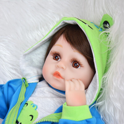 48cm Newborn Baby Doll Silicone Soft Cloth Body Toddler Girl Girl Princess Kid Fashion Babe Newborn Doll
48cm Newborn Baby Doll Silicone Soft Cloth Body Toddler Girl Girl Princess Kid Fashion Babe Newborn Doll