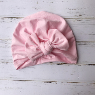 Baby girls hat Cloth solid color stitching bow childrens Indian hat five color cotton for0-3M
Baby girls hat Cloth solid color stitching bow childrens Indian hat five color cotton for0-3M