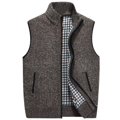 Toponeto New Style For Men In Autumn And Winter Pure Fleeced Warm Cardigan Vest Blouse
Toponeto New Style For Men In Autumn And Winter Pure Fleeced Warm Cardigan Vest Blouse