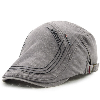 Jamont Retro Cotton Newsboy Caps For Men Letters Embroidery Beret Hats British Style Duckbill Visor Male Boina Gorras Planas
Jamont Retro Cotton Newsboy Caps For Men Letters Embroidery Beret Hats British Style Duckbill Visor Male Boina Gorras Planas