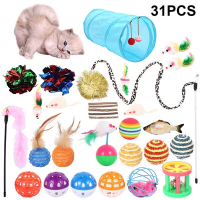Willstar 3122 Pcs Cute Mini Cat Toys Pet Funny Interactive Playing Toys for Cats Color Random
Willstar 3122 Pcs Cute Mini Cat Toys Pet Funny Interactive Playing Toys for Cats Color Random
