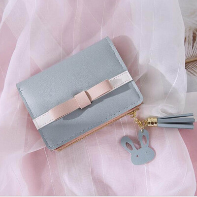 Tailored Ladies Color Matching Candy Color Wallet Short Student Purse Zipper Card Package
Tailored Ladies Color Matching Candy Color Wallet Short Student Purse Zipper Card Package