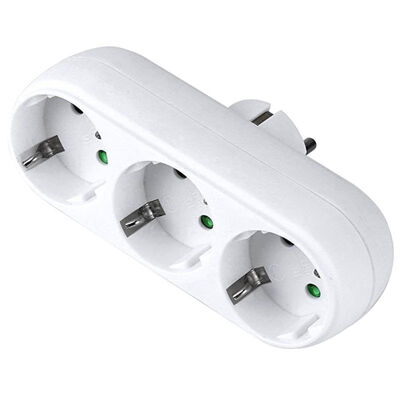 Professional 3 Port Plug European Type Conversion Plug 1 to 3 Way EU Outlet Socket Adapter Converter Connector for Travelling
Professional 3 Port Plug European Type Conversion Plug 1 to 3 Way EU Outlet Socket Adapter Converter Connector for Travelling