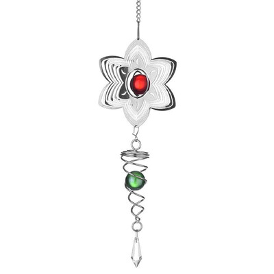 Wind Spinner Christmas Decoration Hanging Ornament Colorful Metal Swivel Wind Chimes Thanksgiving Day Home Outdoor Garden Balcony
Wind Spinner Christmas Decoration Hanging Ornament Colorful Metal Swivel Wind Chimes Thanksgiving Day Home Outdoor Garden Balcony