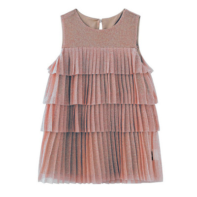 Lovely Children Summer Girls Solid Color Cute Sparkling Pleated Cake Sleeveless Sweet Princess Dress 1-7Y Toddler Girl Clothes
Lovely Children Summer Girls Solid Color Cute Sparkling Pleated Cake Sleeveless Sweet Princess Dress 1-7Y Toddler Girl Clothes