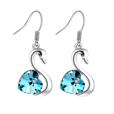 1 Pair 2019 New Rhinestone Pendant Swan Necklace Earring Jewelry Gift for Women Diamond
1 Pair 2019 New Rhinestone Pendant Swan Necklace Earring Jewelry Gift for Women Diamond
