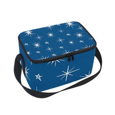 ALAZA Insulated Lunch Box Navy Stars Lunch Bag for Men Women Portable Tote Bag Cooler Bag
ALAZA Insulated Lunch Box Navy Stars Lunch Bag for Men Women Portable Tote Bag Cooler Bag