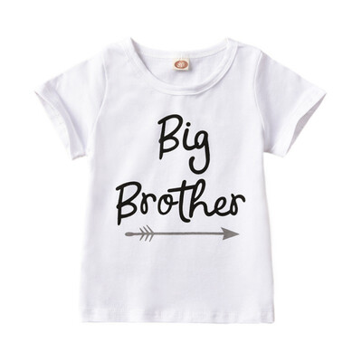 Summer Kids Boys T-Shirt Letter Print Short Sleeve Brother&sister Clothes Cotton Children T-shirt O-neck Tee Tops Boy Cloth
Summer Kids Boys T-Shirt Letter Print Short Sleeve Brother&sister Clothes Cotton Children T-shirt O-neck Tee Tops Boy Cloth