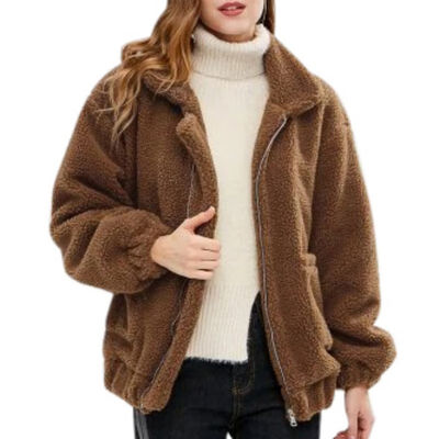 Faux Fur Warm Winter Coat Women Fashion Fluffy Shaggy Cardigan Bomber Jacket Lady Coats Zipper Outwear
Faux Fur Warm Winter Coat Women Fashion Fluffy Shaggy Cardigan Bomber Jacket Lady Coats Zipper Outwear