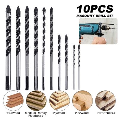 NEW 10pcs Multifunctional ceramic wall black drill bit marble glass tile hole opener hand drill alloy drill bit set
NEW 10pcs Multifunctional ceramic wall black drill bit marble glass tile hole opener hand drill alloy drill bit set