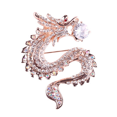 Luxury Rhinestone China Dragon Brooches Crystal Suit Pin Zinc Alloy Animal Brooch Pin Women Jewelry
Luxury Rhinestone China Dragon Brooches Crystal Suit Pin Zinc Alloy Animal Brooch Pin Women Jewelry