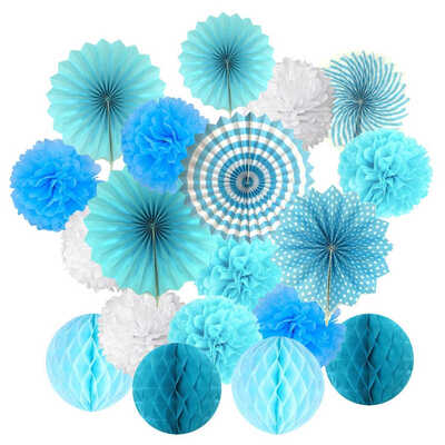 19pcs Wedding Decorative Paper Flower Ball Multi-inch Set Paper Fan Party Home Decor Tissue Birthday Household Decoration
19pcs Wedding Decorative Paper Flower Ball Multi-inch Set Paper Fan Party Home Decor Tissue Birthday Household Decoration