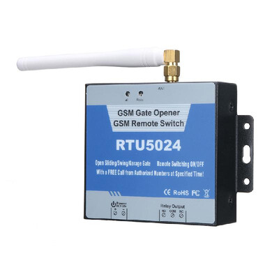 RTU5024GSM Gate Opener Relay Switch Phone Wireless Remote Controller Door Access Opening Device By Free Call
RTU5024GSM Gate Opener Relay Switch Phone Wireless Remote Controller Door Access Opening Device By Free Call