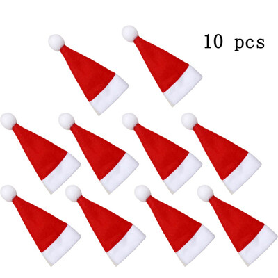 Christmas Hats Christmas Silverware Holder Pockets Knife Spoon Fork Bag Wine Bottle Cap Topper Candy Party Cover Decorations
Christmas Hats Christmas Silverware Holder Pockets Knife Spoon Fork Bag Wine Bottle Cap Topper Candy Party Cover Decorations