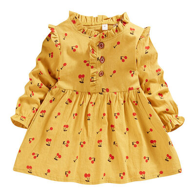Girls Dress Spring Autumn Girls Clothing Children\s Princess Cherry Print Dress Baby Girls Dress 2019 New Fashion
Girls Dress Spring Autumn Girls Clothing Children\s Princess Cherry Print Dress Baby Girls Dress 2019 New Fashion