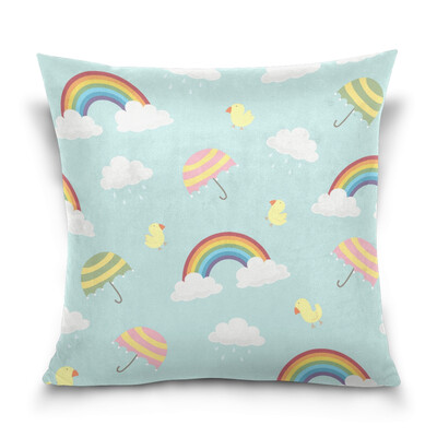 ALAZA 16 X 16 inch Pillow Case Decorative Cushion Cover Cute Rainbow Pattern Pillowcase
ALAZA 16 X 16 inch Pillow Case Decorative Cushion Cover Cute Rainbow Pattern Pillowcase