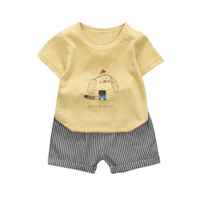 2PCSSET Baby Boy Girl Summer Cartoon Short Sleeve T-Shirts Casual Shorts Set Toddler Little Outfits Clothing
2PCSSET Baby Boy Girl Summer Cartoon Short Sleeve T-Shirts Casual Shorts Set Toddler Little Outfits Clothing