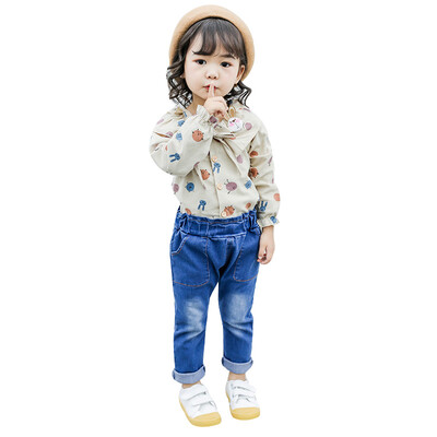 Girls Clothing Sets Autumn Floral Print Blouse TopsDenim Pants 2 PCS Long Sleeve Children Set Girl Clothes Suit Casual Outfits
Girls Clothing Sets Autumn Floral Print Blouse TopsDenim Pants 2 PCS Long Sleeve Children Set Girl Clothes Suit Casual Outfits
