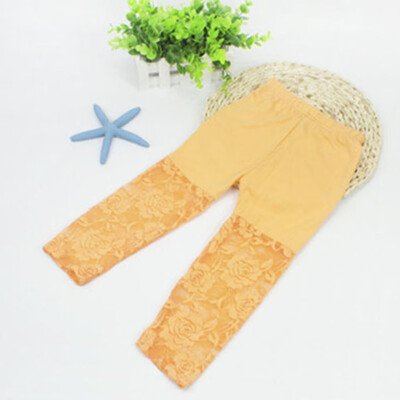 Summer Girls Leggings Pants Lace cotton Children Clothing Flower Girl Knee Pants 2-7Y
Summer Girls Leggings Pants Lace cotton Children Clothing Flower Girl Knee Pants 2-7Y