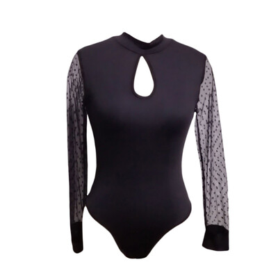 Bodysuit Women Solid Mesh Sheer Skinny Black Night Out Autumn Long Sleeve Sexy Body Female Basic Bodysuits
Bodysuit Women Solid Mesh Sheer Skinny Black Night Out Autumn Long Sleeve Sexy Body Female Basic Bodysuits