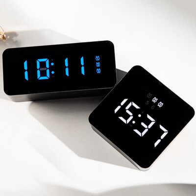 LED Alarm Mirror Digital Clock Snooze Table Clock Alarm Clock Electronic Light Big Time Display Temperature Home Decoration
LED Alarm Mirror Digital Clock Snooze Table Clock Alarm Clock Electronic Light Big Time Display Temperature Home Decoration