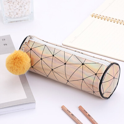 Girl Storage Pen Bag Magic Color Diamond Pattern Pencil Bag Cylindrical Stationery Pencil Case
Girl Storage Pen Bag Magic Color Diamond Pattern Pencil Bag Cylindrical Stationery Pencil Case