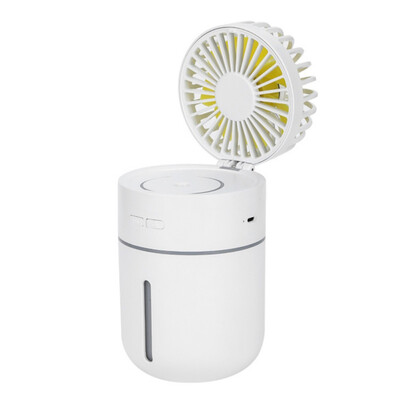 2 In 1 Portable Mini USB Fan Humidifier Cool Mist Humidifier With Personal Folding Fan 3-Speed Adjustable & 7 Colors Light Chang
2 In 1 Portable Mini USB Fan Humidifier Cool Mist Humidifier With Personal Folding Fan 3-Speed Adjustable & 7 Colors Light Chang