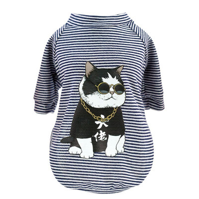 Pet Spring Summer Clothes Long Sleeves Cotton Fabric Costume Dogs Cotton Vest Tshirt Stripes&Hip Hop Dogs Pattern
Pet Spring Summer Clothes Long Sleeves Cotton Fabric Costume Dogs Cotton Vest Tshirt Stripes&Hip Hop Dogs Pattern