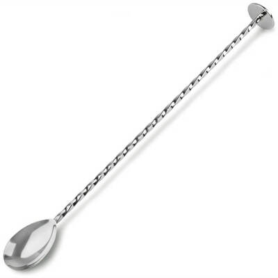 Stainless Steel Long Handle Spiral Pattern Bartender Bar ware Cocktail Mixing Stirring Spoon
Stainless Steel Long Handle Spiral Pattern Bartender Bar ware Cocktail Mixing Stirring Spoon