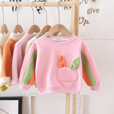 Children Hoodies Sweatshirts Winter Baby Girls Color Matching Sweater Long Sleeves Casual Lapel Plus Velvet Sweet Tops
Children Hoodies Sweatshirts Winter Baby Girls Color Matching Sweater Long Sleeves Casual Lapel Plus Velvet Sweet Tops