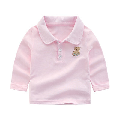 Baby Boys Girls T Shirt For Spring Infant Kids Boys Girls Solid Color T-Shirts Clothes Cotton Toddler Tops 
Baby Boys Girls T Shirt For Spring Infant Kids Boys Girls Solid Color T-Shirts Clothes Cotton Toddler Tops