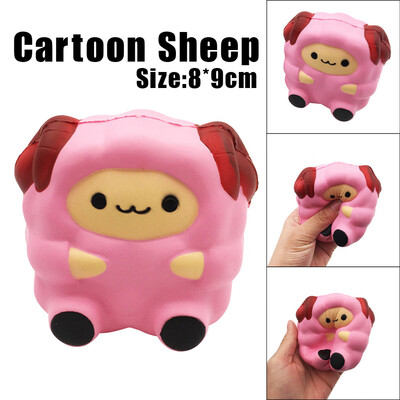Siaonvr Cartoon Cute Sheep Squishy Slow Rising Cream Scented Decompression Toy Cure Gift
Siaonvr Cartoon Cute Sheep Squishy Slow Rising Cream Scented Decompression Toy Cure Gift
