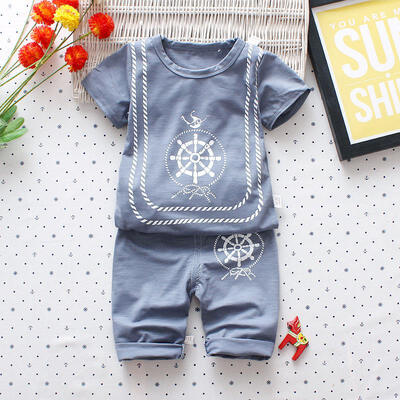 Children Boys Sets Short Sleeve Suit With Cartoon Pattern Toddler Kids Clothing Baby Costume
Children Boys Sets Short Sleeve Suit With Cartoon Pattern Toddler Kids Clothing Baby Costume