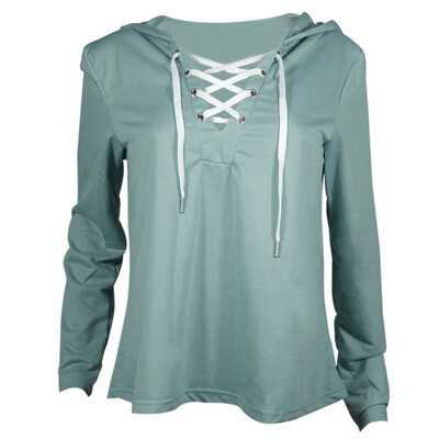 2018 Autumn Women Hoodie Casual Long Sleeve Hooded Pullover Lace Up Sweatshirts Hooded
2018 Autumn Women Hoodie Casual Long Sleeve Hooded Pullover Lace Up Sweatshirts Hooded