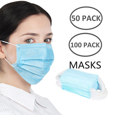 50100Pcs Three Layers of Protection&Effective Filtering Disposable Masks Dust Masks Flu Masks
50100Pcs Three Layers of Protection&Effective Filtering Disposable Masks Dust Masks Flu Masks
