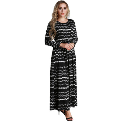 Sexy Women Plus Size Printed Dress Big Size Round Neck Ankle-Length Long Maxi Dress Black
Sexy Women Plus Size Printed Dress Big Size Round Neck Ankle-Length Long Maxi Dress Black