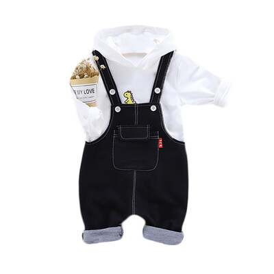 Autumn Baby Boy Girl Outfits Long Sleeve Cartoon Hoodie SweatshirtStrap Trousers Casual Sets
Autumn Baby Boy Girl Outfits Long Sleeve Cartoon Hoodie SweatshirtStrap Trousers Casual Sets