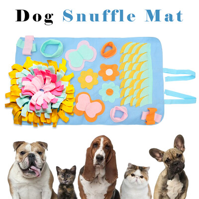 Pet Activity Mat Pet Dog Sniffing Mat Machine Washable Training Mats for Foraging Skill
Pet Activity Mat Pet Dog Sniffing Mat Machine Washable Training Mats for Foraging Skill