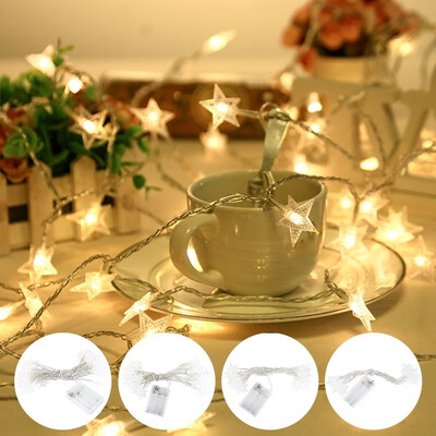 NEW LED Star Lights Battery Operated Fairy String Party Bedroom Lamp Decor Valentines Day
NEW LED Star Lights Battery Operated Fairy String Party Bedroom Lamp Decor Valentines Day