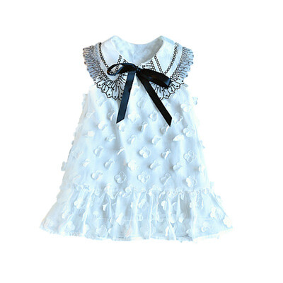 Summer Kids Baby Girls Bow Dresses Sleeveless Flower Pattern Casual Lace Mesh Dress Kids Toddler Princess Sundress 1-7Years
Summer Kids Baby Girls Bow Dresses Sleeveless Flower Pattern Casual Lace Mesh Dress Kids Toddler Princess Sundress 1-7Years