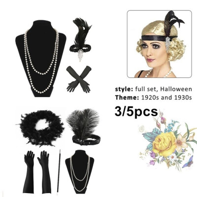 35PCS 1920s Flapper Girl Accessories GlovesTobacco RodNecklace Headband Wool Top Retro Party
35PCS 1920s Flapper Girl Accessories GlovesTobacco RodNecklace Headband Wool Top Retro Party