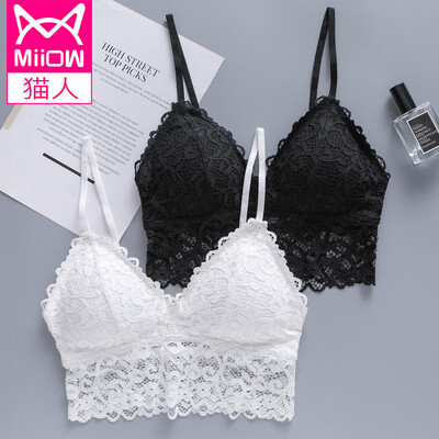 Cat man French lace no steel ring bra thin section ladies sexy beauty back underwear literary female Europe&America small chest strap white
Cat man French lace no steel ring bra thin section ladies sexy beauty back underwear literary female Europe&America small chest strap white