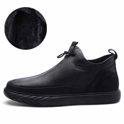 Mens winter fashion plush lining warm shoes&ankle boots daily casual leather shoes
Mens winter fashion plush lining warm shoes&ankle boots daily casual leather shoes