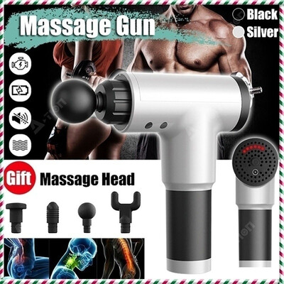 Multifunction Electric Massage Gun Sports Recovery Fascia Gun Fitness Exercise Muscle Pain Relief Massager
Multifunction Electric Massage Gun Sports Recovery Fascia Gun Fitness Exercise Muscle Pain Relief Massager